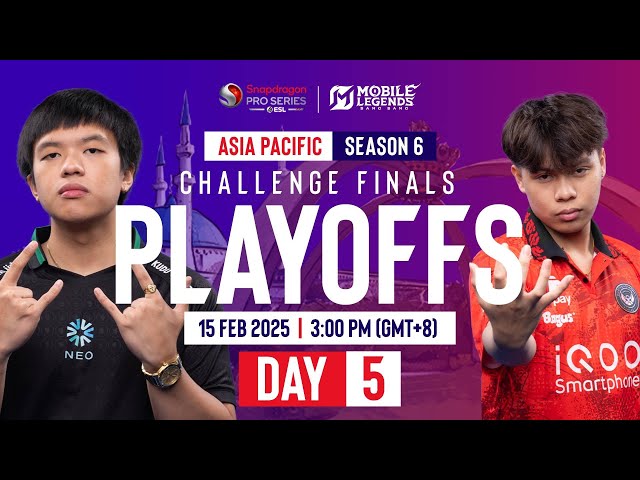 🔴 [EN] AP MLBB | Snapdragon Mobile Challenge Finals Playoffs | Season 6 | Day 5