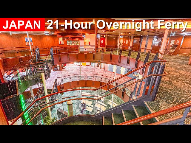 Japan's Over Night Ferry - Fukuoka To Tokyo 21-hour Food Trip #japan #4k #HDR