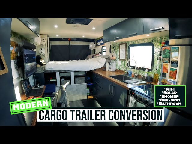 The BEST Cargo Trailer Conversion I've seen!