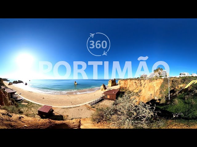 Praia da Rocha and more | Portimão, Algarve, Portugal | 360º VR video (English)