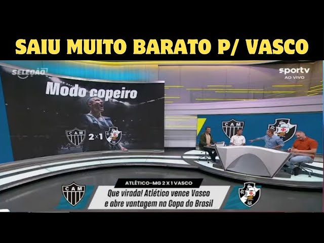 RIZEK ENCANTADO COM GALO! "FOI UM AMASSO" ATLÉTICO MG 2 X 1 VASCO!