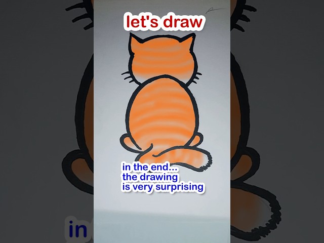 Let's draw a cute cat, part 12