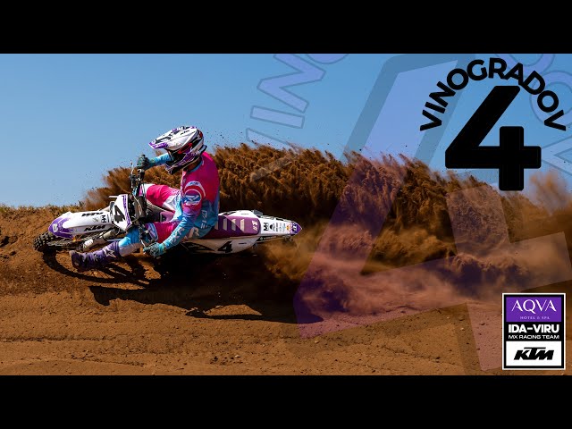 VINOGRADOV ON AA MX TRACK | IDA-VIRU Mx Team Riding