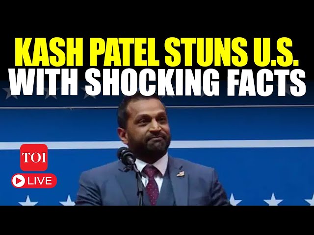 LIVE: Trump Shuts Down FBI? Trump Pick Kash Patel SHOCKS U.S. In Victory Speech