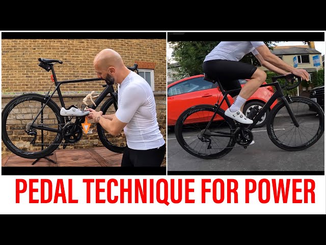 Finding the best pedalling technique for power on road bikes