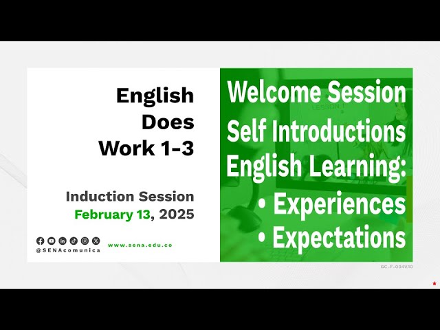 EDW1 13-Feb-2025 (Induction)