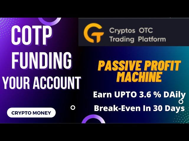 COTP  Arbitrage Trading  | How To Fund Your Account