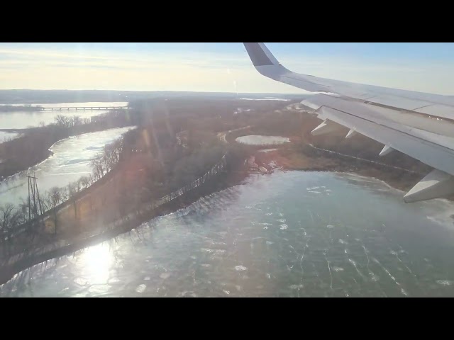 Delta flight from LGA landing at MSP on 1/4/2025 early afternoon