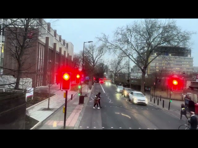 London Bus Ride 🇬🇧 Route 185 from Heber Road to Victoria Station please 🙏 Subscribe Like 👍 Comment