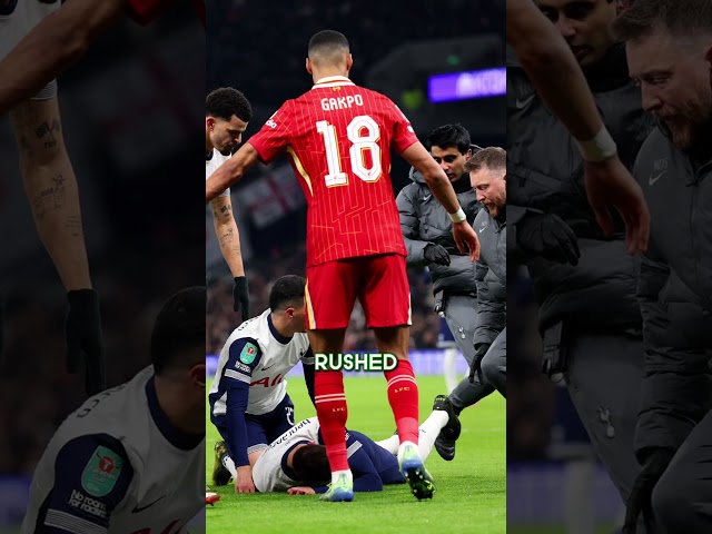 Rodrigo Bentancur suffered a worrying injury during Tottenham’s league cup semi-final vs Liverpool