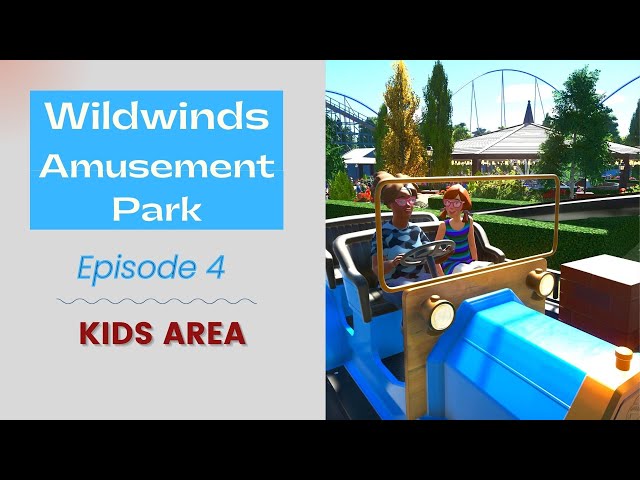 Realistic Park Build Episode #4 (Wildwinds)/Kids Area/Planet Coaster Console Edition (PS5)