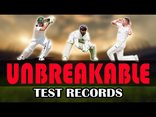 Most Difficult Records to Break in Test Cricket | Top 10