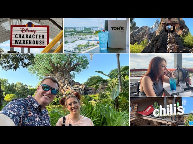 FLORIDA VLOG: Disney’s Animal Kingdom, Orlando Outlet Shopping, Chili’s, International Drive BAR 🇺🇸