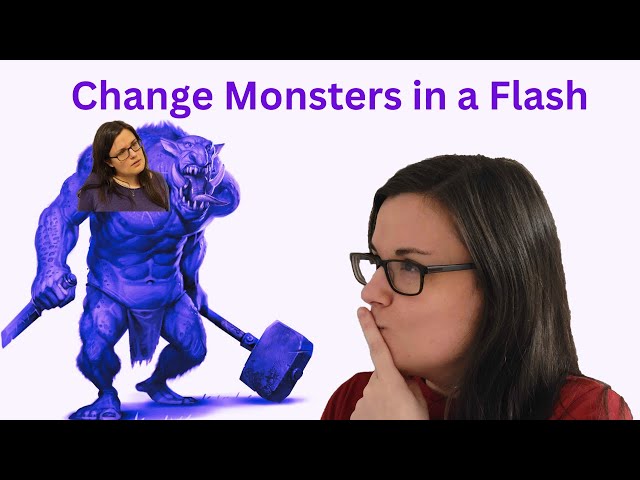 The Simple, Quick, and Powerful Way to Get the Monster You Need: Professional Reskinning Techniques