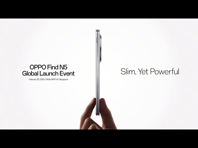 OPPO Find N5 | Global Launch Event