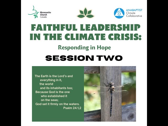 Faithful Leadership in Climate Crisis Cohort Session 2