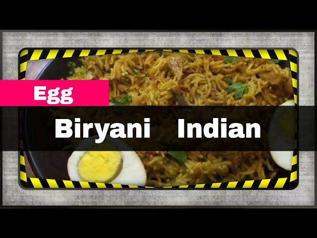 "Spiced Elegance: Egg Biryani Unveiled in Indian Kitchen Delights"