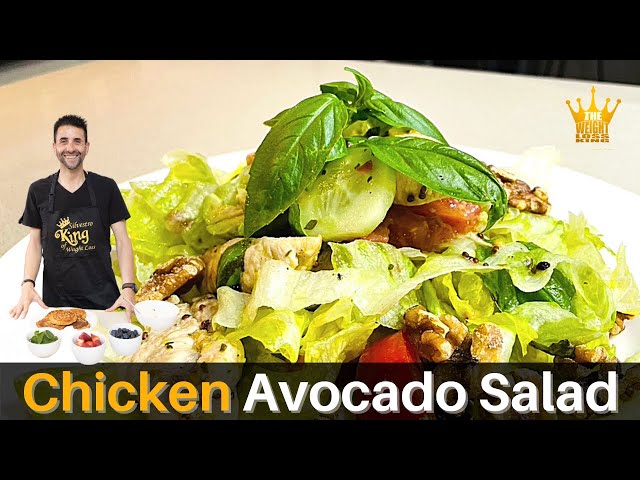 How to make a CHICKEN AVOCADO and CUCUMBER SALAD