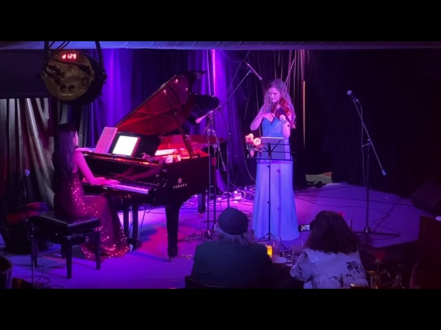 Tango - Arturo Cardelus performed by Van-Anh Nguyen (piano) & Jess Oddie (violin) LIVE at Foundry616