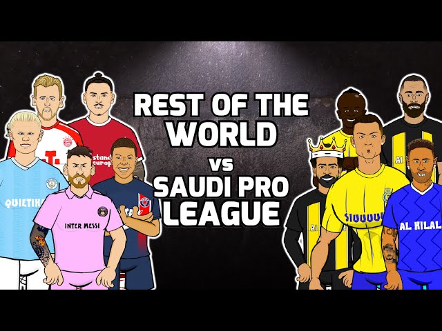 🔥ROTW vs SAUDI PRO LEAGUE!🔥 (Ronaldo vs Messi Frontmen 6.2)