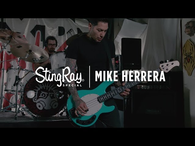 Ernie Ball Music Man: Stingray Special Bass - Mike Herrera Demo & Discussion