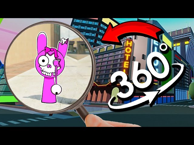 Find Pinki Zombie - Incredibox Sprunki | Finding Challenge 360º VR Video