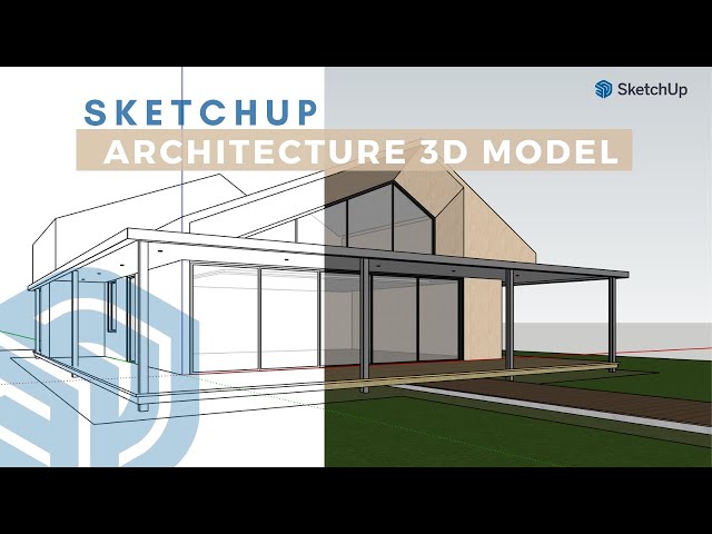 Comprehensive Tutorial Architecture 3D Modeling with SketchUp |  Private House 327