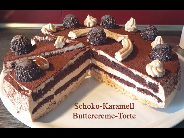 Schoko-Kramell-Buttercreme-Torte