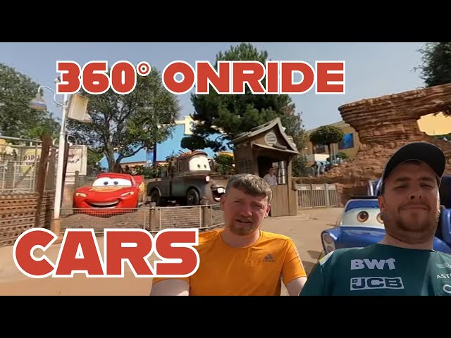 ONRIDE - Cars Quatre Roues | 360° IMMERSIVE | Disneyland Paris