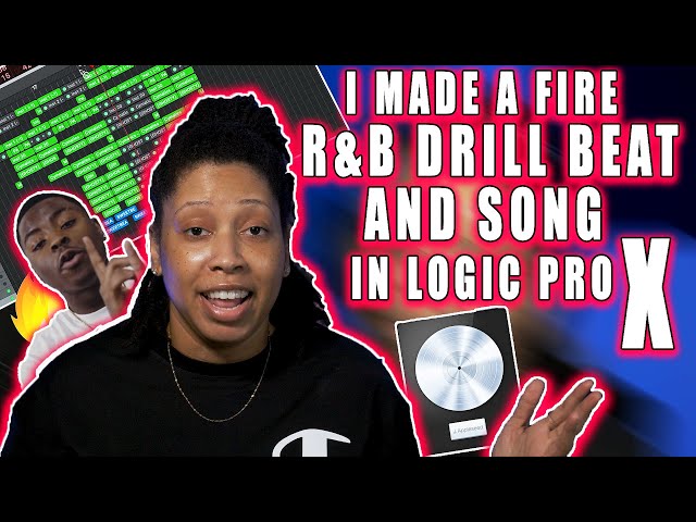 HOW TO MAKE R&B DRILL BEATS IN LOGIC PRO X | LOGIC PRO X TUTORIAL | UK DRILL TUTORIAL