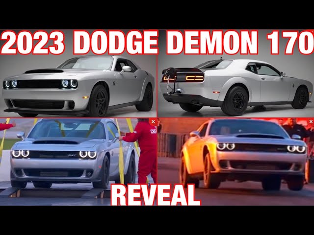 👹 2023 DODGE DEMON 170 REVEAL👹- The Final “Last Call” Dodge👹 - From a Ral Hellcat Perspective 😎👍👹