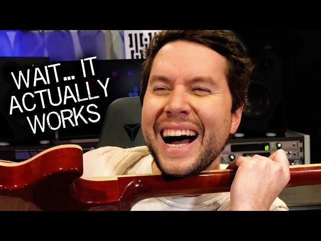 Playing Guitar With Your Vocal Cords Sounds INSANE