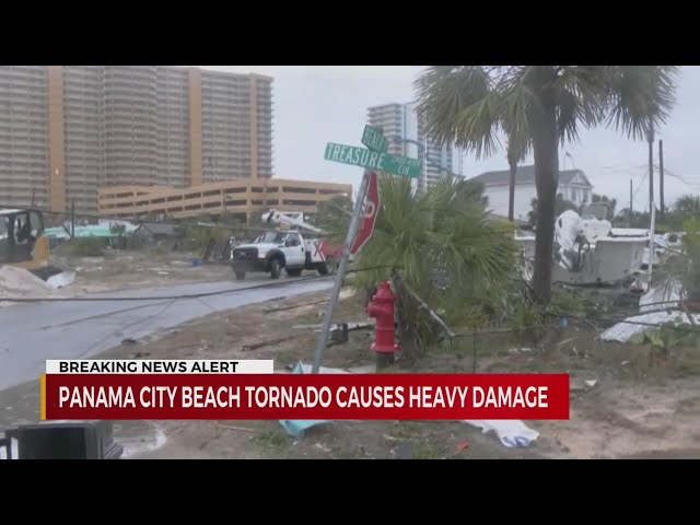 Tornado damages Panama City Beach