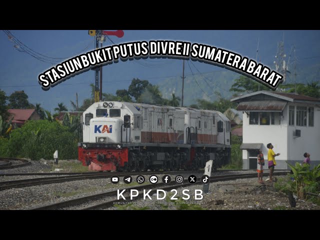 KA SEMEN DIBERANGKATKAN DARI STASIUN BUKIT PUTUS MENUJU STASIUN INDARUNG