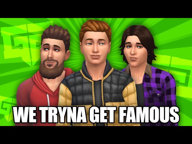 I put my Friends in SIMS 4 to Get Famous