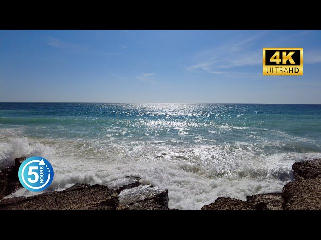 ASMR Ocean Waves for Sleep | Calming Nature Sounds to Relax, 4K Video