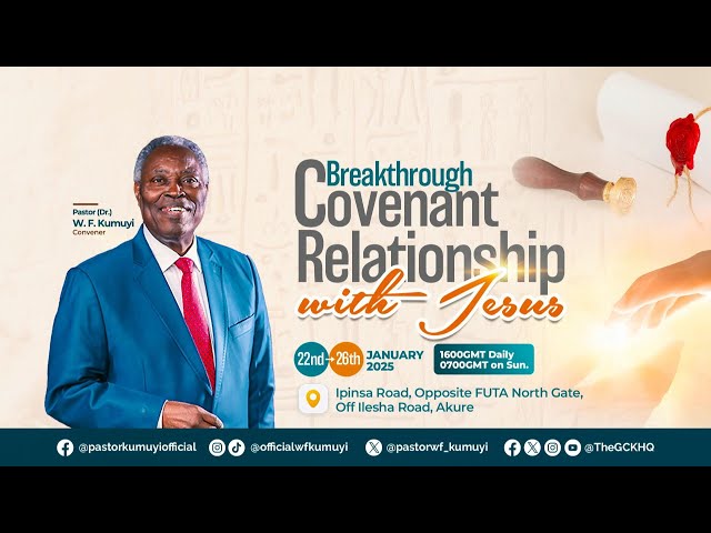 Direct Connection with the God of All Possibilities || Pastor W.F Kumuyi