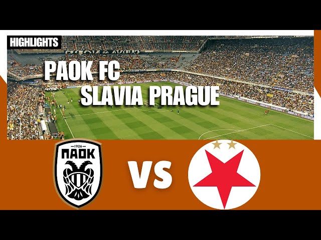 LIVE PAOK vs Slavia Prague | Europa League 2025 Live Match Today