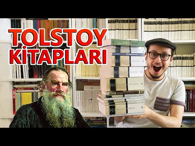 TOLSTOY KİMDİR? | Kitapları ve Okuma Sırası + Savaş ve Barış, Anna Karenina, İnsan Neyle Yaşar?