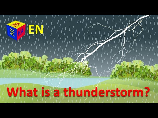 What is thunderstorm? Why questions, science and home experiments for kids