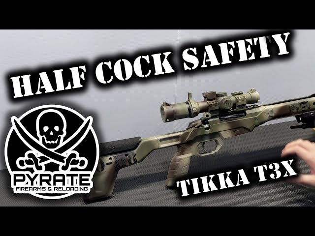 Best Safety Mod for your Hunting Rifle - Tikka T3x Bolt Half Cock Modification