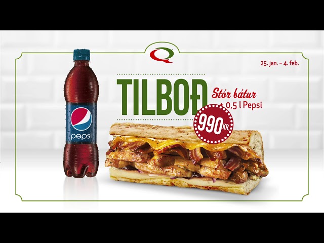 Quiznos Kombótilboð