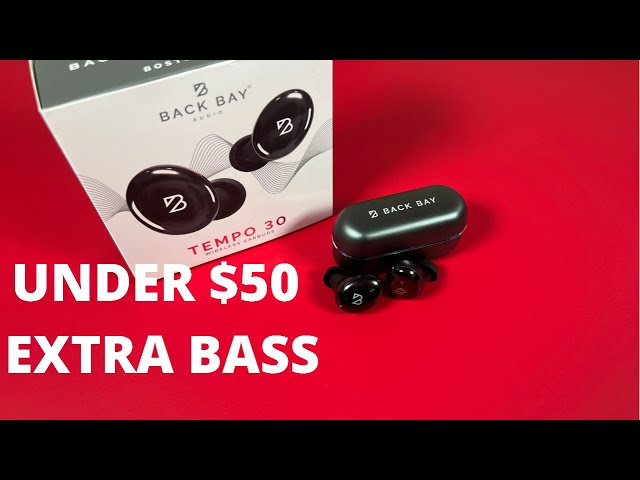 BackBay Tempo 30 Wireless Earbuds Unboxing