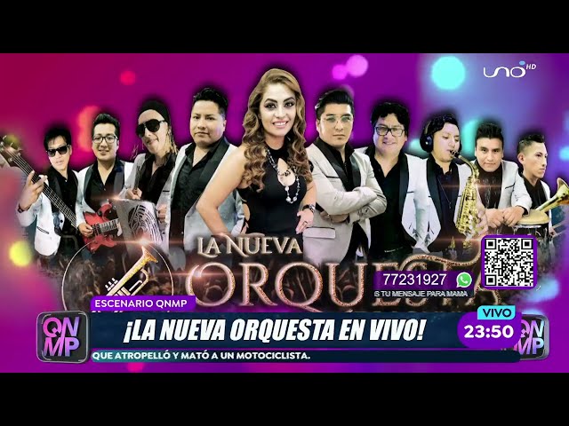 LA NUEVA ORQUESTA - MIX ANGELA LEIVA EN VIVO!!! (QNMP RED UNO)