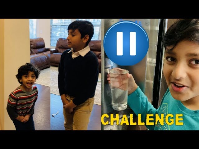 THE PAUSE CHALLENGE FOR 24 HOURS!! Mom Incharge! FUNNY and CRAZY!