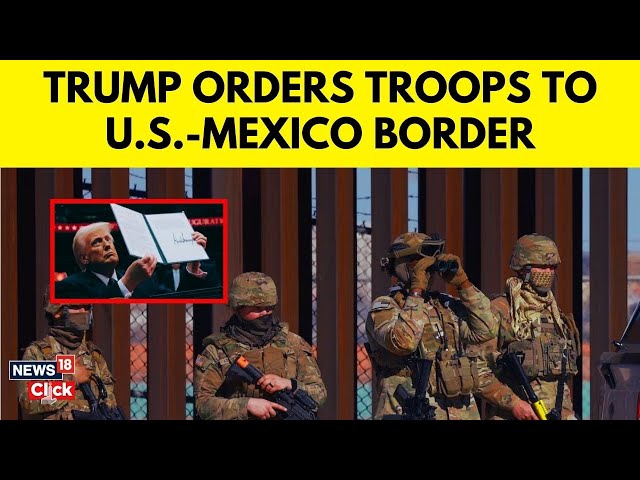 Trump Deploys 1,500 Troops to US-Mexico Border Amid Immigration Crackdown | Immigration USA | N18G