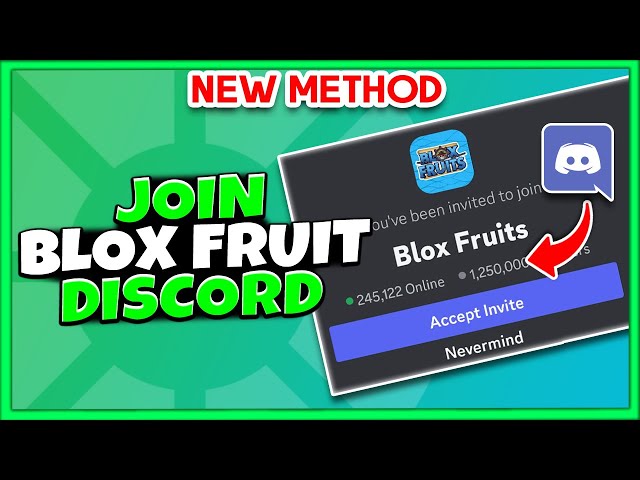 Blox fruits discord server link | join blox fruit discord