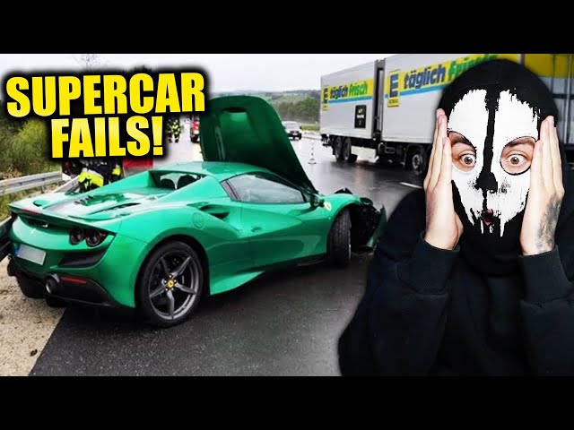 SUPERCAR FAILS & CRASHES! 💥🏎️