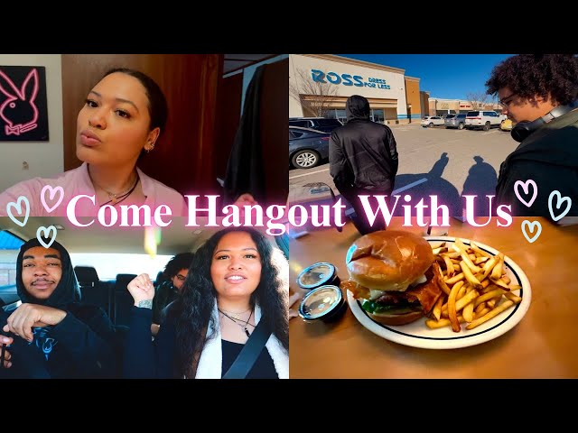 come hangout with us | grwm, shopping, & more