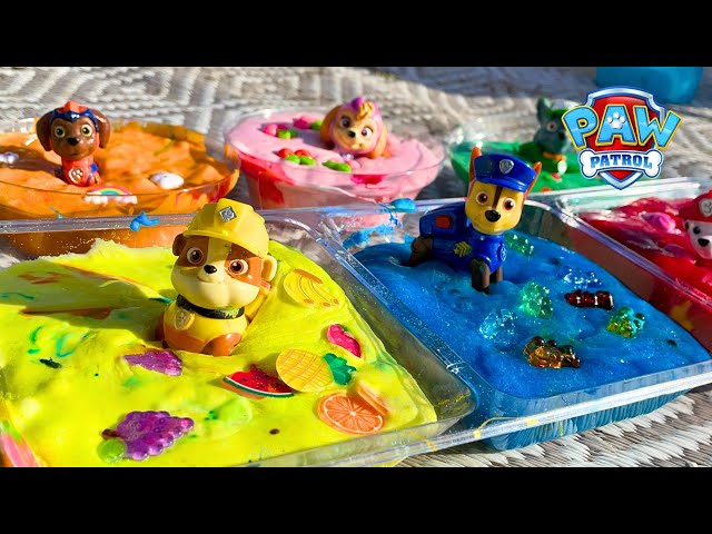 PAW Patrol Gets STUCK in Slime!